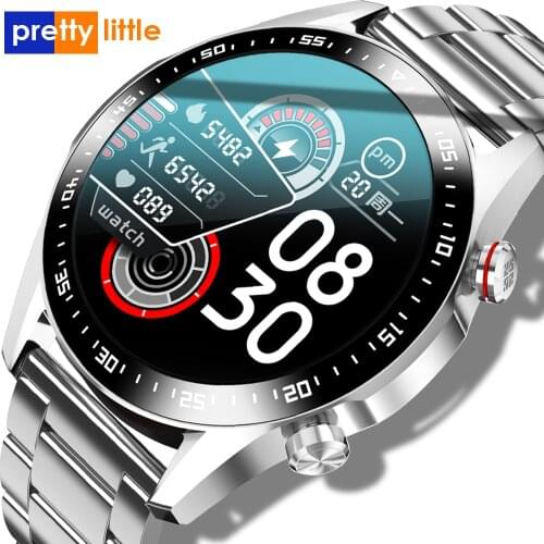 Smart Watch Men Bluetooth Call Custom Dial E1-2 Waterproof Smartwatch Full Touch Screen Sports Fitness Tracker For Android IOS