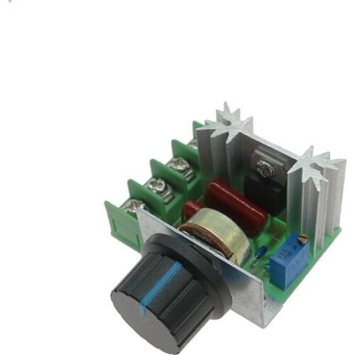 AC 220V 2000W SCR Voltage Regulator Dimming Dimmers Motor Speed Controller Thermostat Electronic Voltage Regulator Module