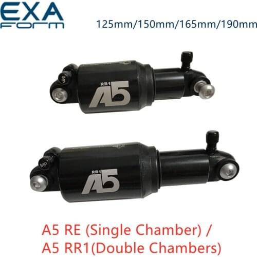 KS A5-RR1 Dual / Solo Air Rear Shock A5 RE double single air chamber pressure mountain rear shock absorber 125 150 165mm