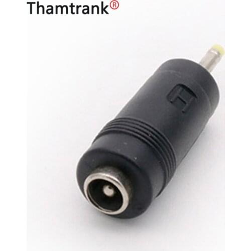 10pcs DC 23507 Male Plug DC Power Connector 5.5x2.1mm Female Jack Socket to 2.35x0.7mm DC Plug Adapter
