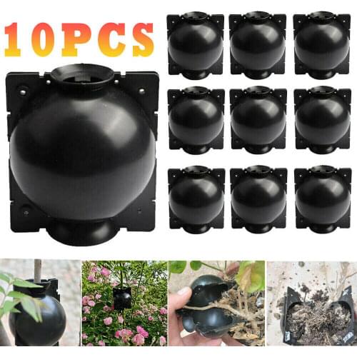 10Pcs Plant Rooting Device-Assisted Cutting Rooting,High Pressure Propagation Ball High Pressure Box Grafting for Various Plants