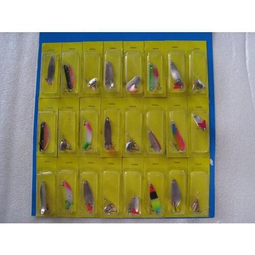 200pcs fishinggear lure spinner