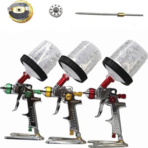 2020 New Style 1.3/1.4/1.7mm Nozzle Professional Spray Gun Sprayer Paint Air Mini Spray Gun for Painting Cars Aerograph Tool