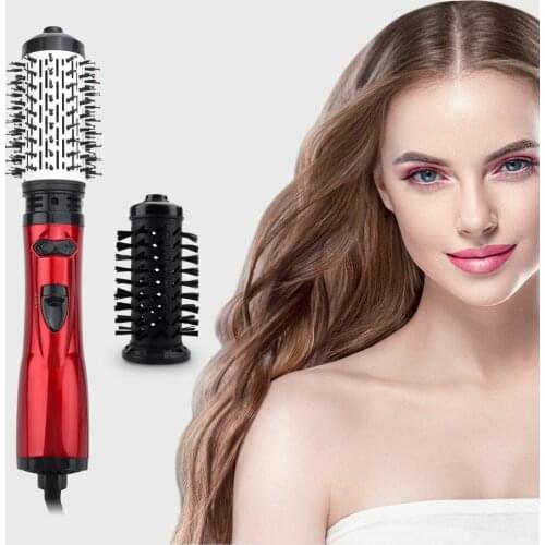 3 In 1 Hot Air Comb Hair Dryer Multifunction Hair Curler Straightener Hair Beauty Style Care Blower Brush Home Ion Curling Comb