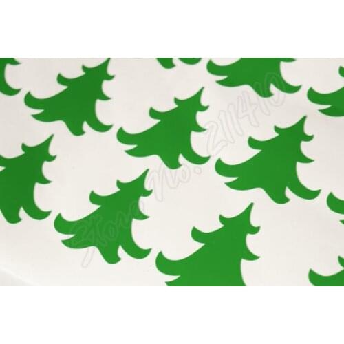 48 Christmas Tree Stickers DIY Decor Invitation Seals Envelope Seal Party Festival Removable vinyl Wall Decal B313