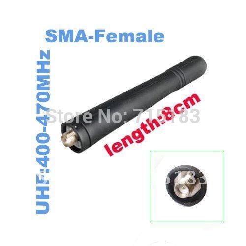 Baofeng accessories Baofeng Antenna UHF SMA-Female 8cm for Wouxun Quansheng Puxing Baofeng Linton Feidaxin walkie talkie