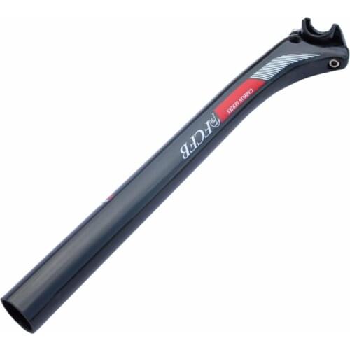 FCFB FW full carbon bicycle mtb road seatpost setback 25mm sb 2527.2/30.8/31.6*350mm 3k gloss matte finish strengthen