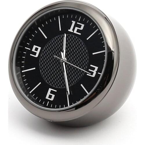 Gauge Auto Accessories Outlet Portable Luminous Car Clock Round Air Vent With Clip Interior Universal Mini Needle Quartz