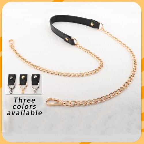 Bag Chain Metal Accessories with Decompression Bag Straps Ladies Satchel Flat Chain Single Shoulder Crossbody Single Buy
