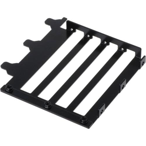 Metal Graphics VGA Card Holder Aluminum Graphics Card Side Converted Bracket Computer Cooler Cooling Radiator Support