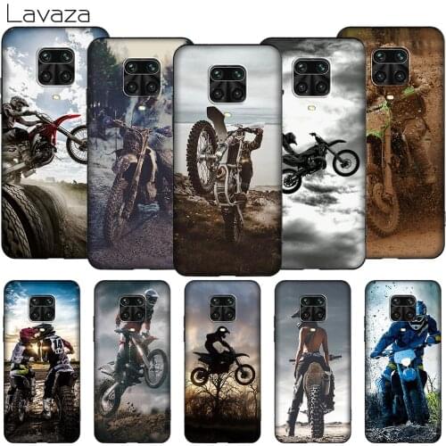 T128 Moto Cross Motorcycle Case for Redmi Note 5 6 6A 7 7A 8 8T 8A 9 9C 9S K20 K30 Poco X2 Pro Max