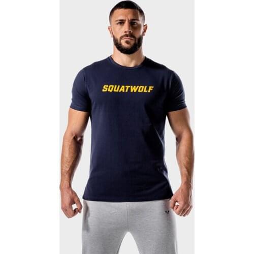 Mens Summer Fitness T-Shirt Loose Tops Elastic Basketball Suit Korean Version Large Size Fashion Simple Mall-Match Short Sleeve