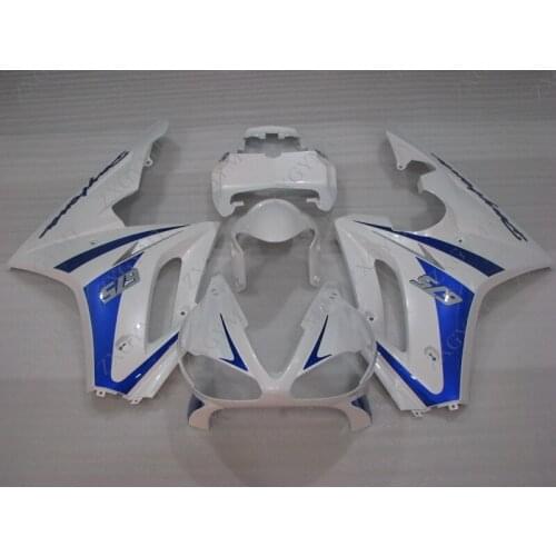 Full Body Kits Daytona 2009 - 2012 Blue White Fairing Kits Daytona 2010 Plastic Fairings for Triumph 675 2012