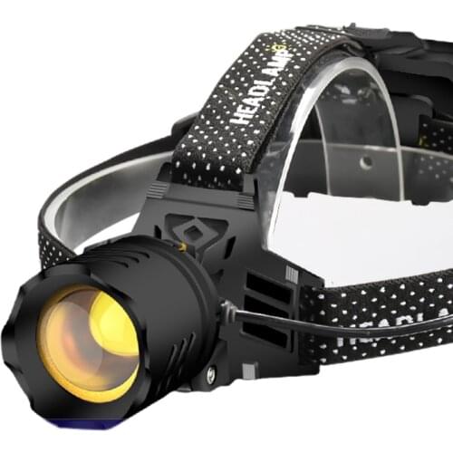 The head-mounted headlight glare charging bright led fishing dedicated long life xenon lamp illumination Yediao