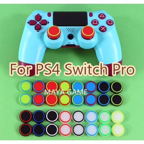 OCGAME 200pcs/lot NEW Silicone Joystick Caps Cover for PS3/PS4/XBOX ONE/XBOX 360 Wireless Controllers