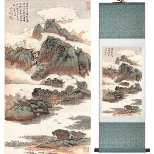 Home Office Decoration Chinese scroll painting birds painting Chinese wash paintingPrinted painting060601