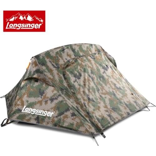 Tent single tent double layer aluminium rod outdoor camping