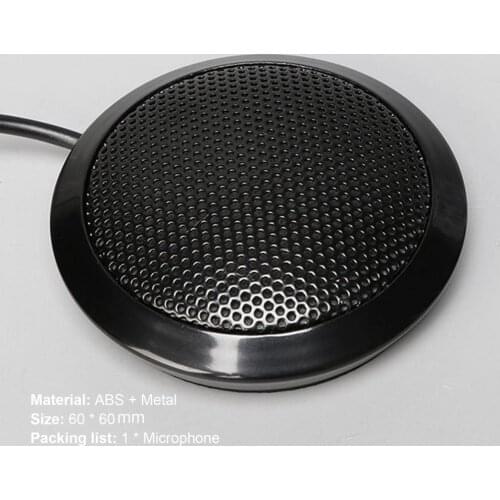 Professional Condenser Microphone USB2.0 Computer Microphone micro Plug Play HiFi Conference Microphone microfone condensador