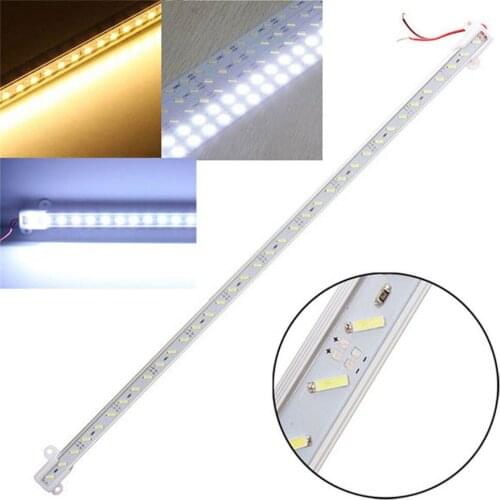 [Seven Neon]free shipping 5/10/20PCS DC12V IP68 outdoor waterproof white/cool white LED rigid bar lights 50CM 7020 SMD 36leds