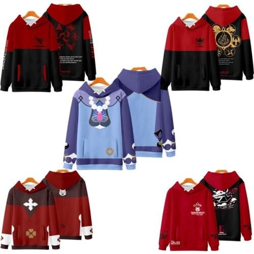 Hot Game Genshin Impact 3D Print Oversized Women/Men Hoodie Sweatshirt Streetwear Hip Hop Pullover Hooded Jacket Cosplay Costume