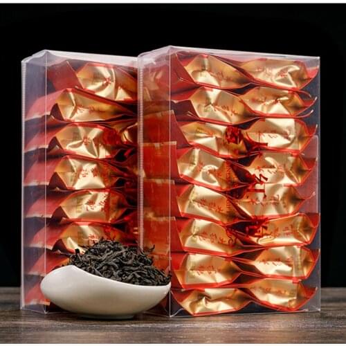 150g Black Tea China Big Red Robe Oolong Tea the Original Wuyi Red Tea For Health Care Hong Pao Vacuum Packaging Kraft Paper Bag