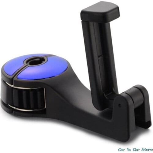 2 in 1 Multifunction Auto Headrest Car Headrest Hook Cell Phone High Quality Holder Stand Seat Back Hanger for Bag Handbag