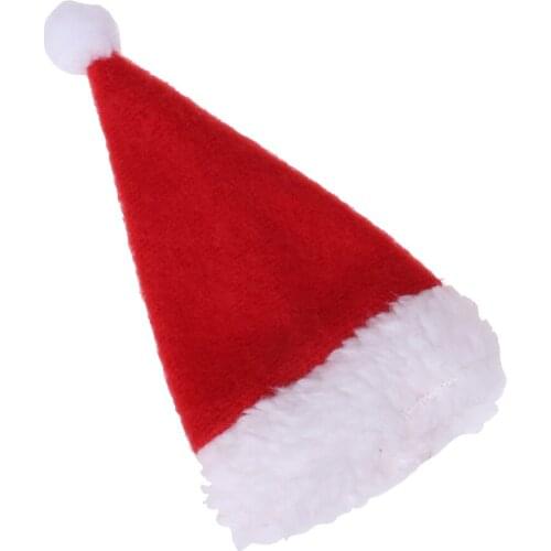 4 Pieces Christmas Cap Wine Bottle Covers Hats Party Dinner Tableware Decor