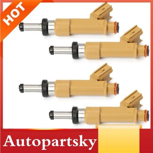 4 X Genuine Engine Spare Part Fuel Injector for Toyota Corolla Matrix for Scion Hatchback 23250-0T020 23209-09140 23209-39145