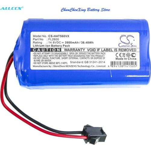 Cameron Sino 2600mAh Battery FL2600 for Haier TAB-T550WSC,TAB-T560H, For EUFY RoboVac 11, RoboVac 11s