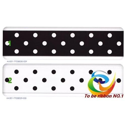 1-1/2"(38mm) 100yards Satin Ribbon Dots~Swiss Dots WY-294-4 Regular Dots Free Shipping