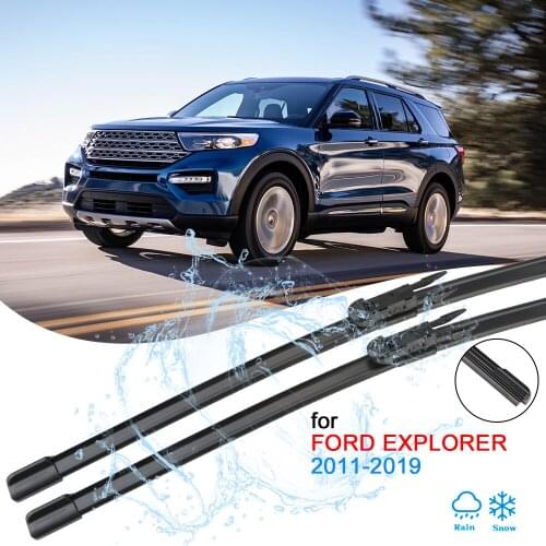 Car Accessories Windshield Windscreen Wiper Blades For Ford Explorer 2011-2019 Front Window Wiper 26"+22"