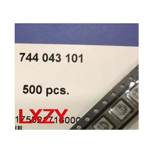 Free Shipping 10PCS/lot 744043101 4828-100UH 0.51A 4.8*4.8*2.8mm W E Chip Power Inductor