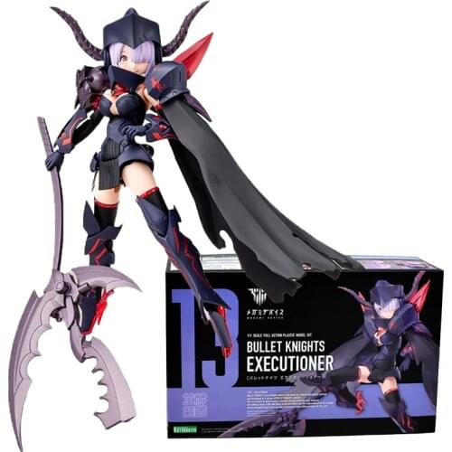 Original Megami Device Kp560 Action Anime Figure Kotobukiya Frame Arms Girl Bullet Knights Executioner Model Toys for Kids
