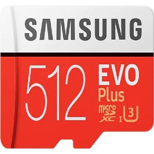 SAMSUNG EVO+ Micro SD 32GB 64GB 128GB 256GB 512GB SDHC 100MB/S Grade Class 10 Memory Card C10 UHS-I TF/SD Cards Trans Flash SDXC