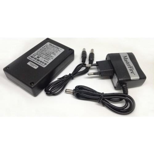 MasterFire DC 12V 4800mah Rechargeable Lithium-ion Battery Pack For CCTV camera with 12.6V 350mA Charger YSN-12480