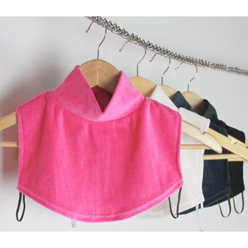 Fashion Adult Shawl Warm Half-height Fake Collar Decorate Scarves Collar for Ladies Detachable Collar