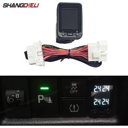 Car Tire Pressure Monitor TPMS OBD Real Time Display Moniting System For Toyota Corolla 2014 Camry Prado Prius 2017 2016