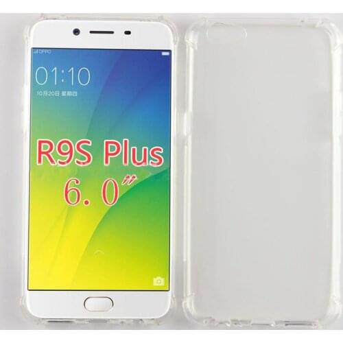 Soft TPU Airbag Protector Case Cover For OPPO R9 Plus Plusm Plustm 6 In Bumper Pouch Phone Back Clear Cases Protection SHell