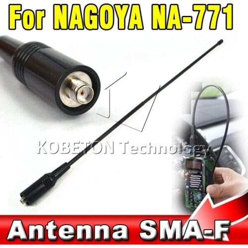 Newest Cable For Nagoya NA771 NA-771 SMA-F Handheld Dual Band Antenna 144/430MHZ Two Way Radio Soft Antenna for Baofeng/Kenwood