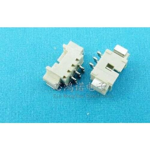 WZSM NEW FFC FPC Flexible Flat Cable Connector 1.25mmmm Pitch 3 pin Flexible cable Socket
