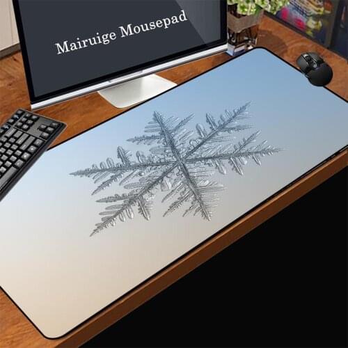 Mairuige Game Cartoon Mouse Pad Natural Rubber Non-slip Three-dimensional Ice Flower Pattern Student Office Computer Desk Mat