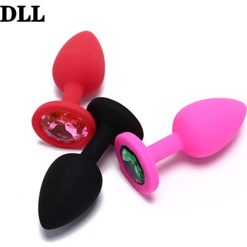 Sexy Silicone Anal Plug Massage Adult Sex Toys For Women Or Man Butt Plugs