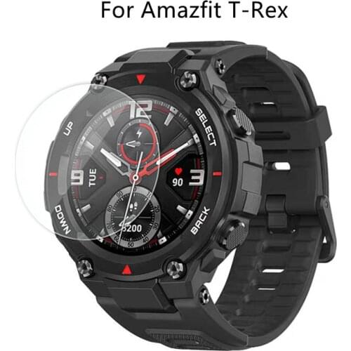 Applicable For Huami Amazfit T-rex T Rex Smartwatch Screen Protector Watch Protective Glasss For Xiaomi Amazfit Tempered Glass