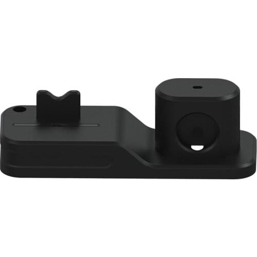 Charging Stand,3 in 1 Silicone Charging Base Charging Stand Desktop Stand for Mobile Phones,Earphones,Watches(Black)