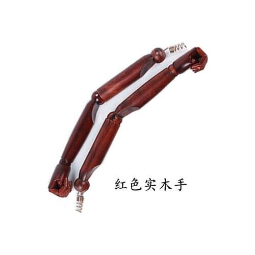 Fashion Red Half body female hand mannequin cloth for Wooden Spring hand model movable joint Nuts Bolts Pins 2pc/lot A405