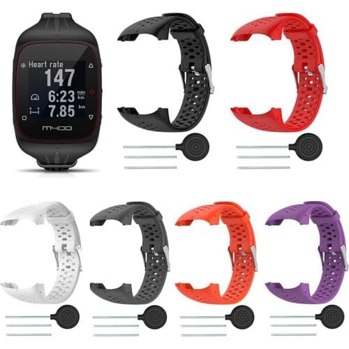 Smart Watch Silicone Wrist Strap Band For Polar M400 M430 Breathable Comfortable Replacement Smart Watch Wristband With Tools