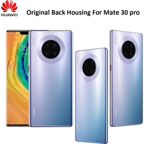 Official Huawei Mate 30 Pro Back Housing Glass Battery Cover Original Rear Door Case For Mate 30/30 Pro Replace Parts With Logo