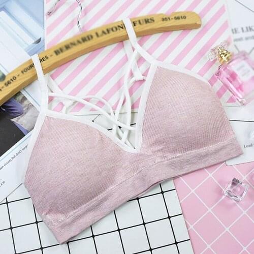 COCKCON Seamless Beauty Back Female Bra Women Padded Bra Breathable Fitness Women Bras Underwear T6