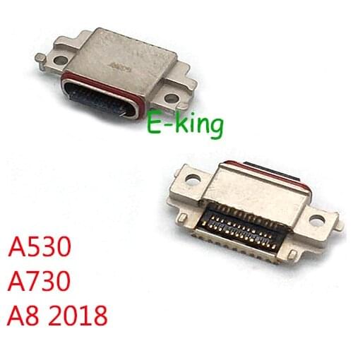 50PCS For Samsung Galaxy A8 2018 A530 A730 USB Charging Connector Plug Dock Socket Port