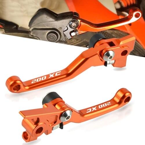 Dirt bike CNC Aluminum Motocycle Levers Motocross Pit Bike Pivot Brake Clutch Lever For 200XC 200 XC 2005-2013 2006 2007